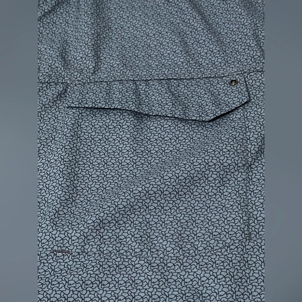 Mapamyumco L/S Button Down‎ Shirt Men’s Size M Hidden Snaps Hiking - Picture 3 of 8
